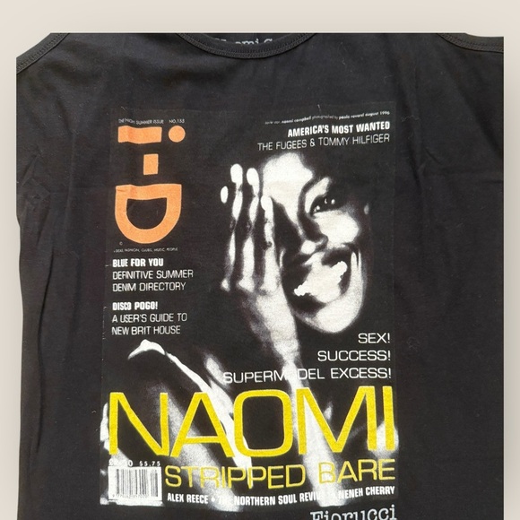 Fiorucci x Naomi Campbell i-D Tank – Size L (NWT) - Picture 3 of 5